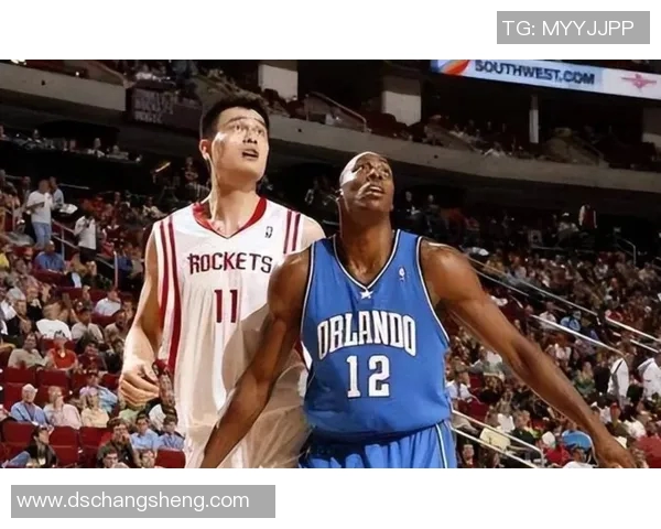 姚明身高对比图解揭秘篮球巨星的身高优势与影响